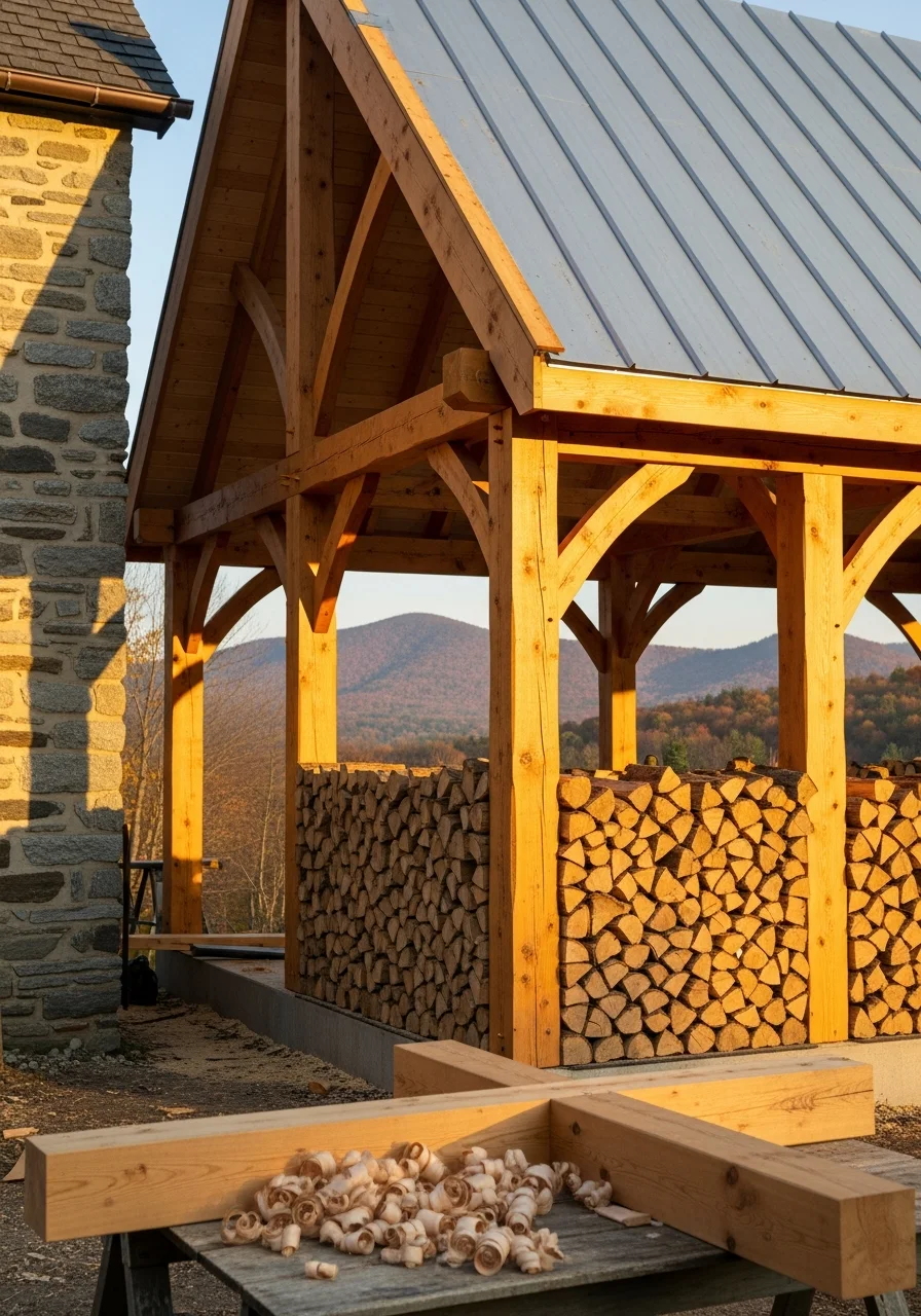 Detail of quality home improvement work on a Sullivan County property showing craftsmanship.